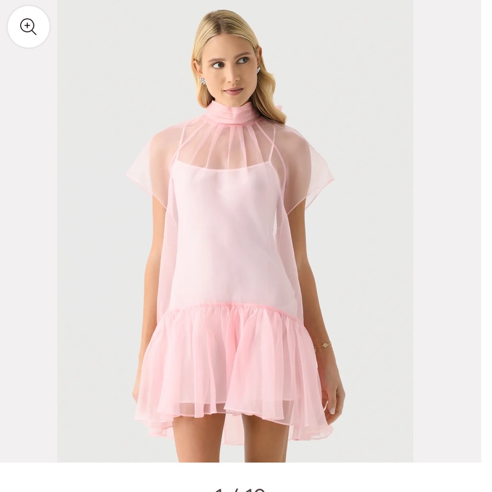 Jonathon Simkhai Beau Dress Ballet Pink